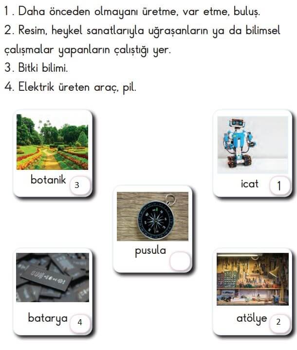 2. Sınıf Türkçe Ders Kitabı Sayfa 167 Cevapları MEB Yayınları