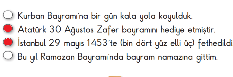 2. Sınıf Türkçe Ders Kitabı Sayfa 217 Cevapları MEB Yayınları