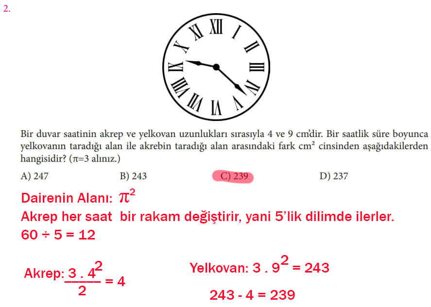 7. Sınıf Matematik Ders Kitabı Sayfa 225 Cevapları MEB Yayınları