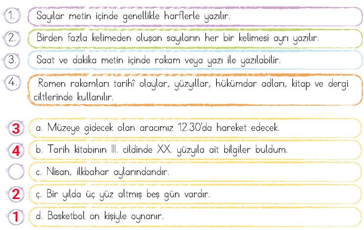 4. Sınıf Türkçe Ders Kitabı Sayfa 214 Cevapları MEB Yayınları