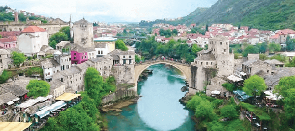 Mostar Köprüsü-Bosna Hersek
