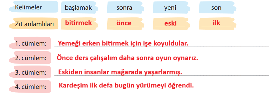 5. Sınıf Türkçe Ders Kitabı Sayfa 230 Cevapları KOZA Yayınları1