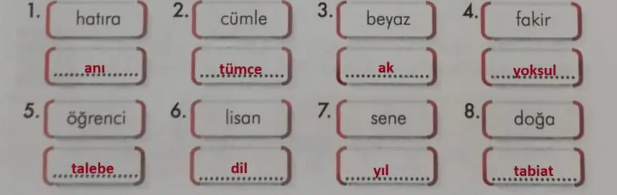 3. Sınıf Türkçe Ders Kitabı Sayfa 50-51-52 Cevapları İlke Yayıncılık 7 3. Sınıf Türkçe Ders Kitabı Sayfa 51 Cevapları İlke Yayıncılık