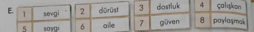 3. Sınıf Türkçe Ders Kitabı Sayfa 50-51-52 Cevapları İlke Yayıncılık 8 3. Sınıf Türkçe Ders Kitabı Sayfa 52 Cevapları İlke Yayıncılık