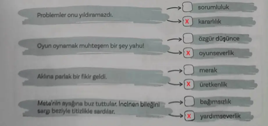 5. Sınıf Türkçe Ders Kitabı Sayfa 26-29-30-31 Cevapları 1. Kitap