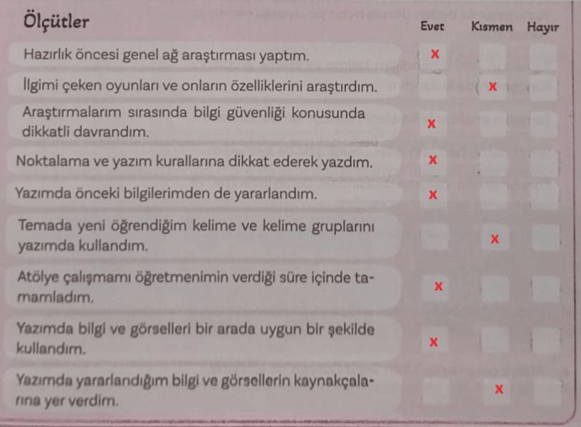 5. Sınıf Türkçe Ders Kitabı Sayfa 73 Cevapları MEB Yayınları1