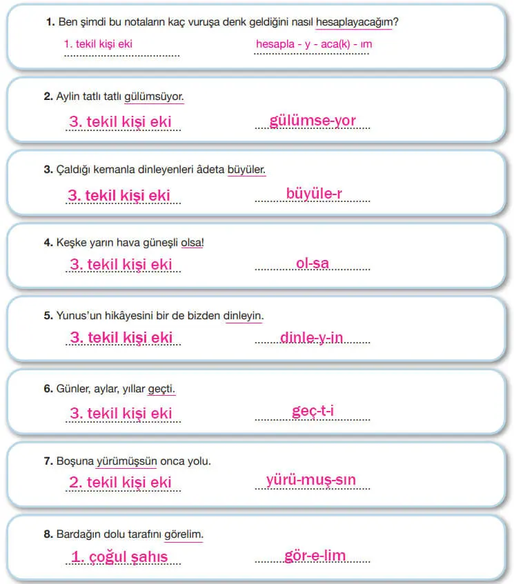 7. Sınıf Türkçe Ders Kitabı Sayfa 26 Cevapları Özgün Yayıncılık