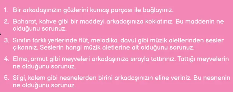 3. Sınıf Fen Bilimleri Ders Kitabı Sayfa 48-51-52-53-54 Cevapları MEB Yayınları