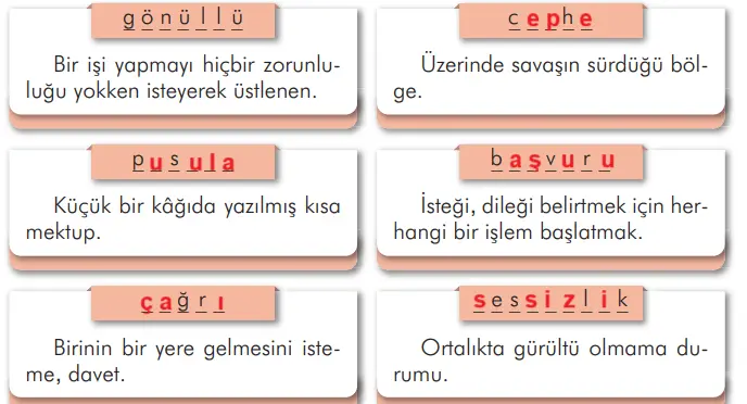 3. Sınıf Türkçe Ders Kitabı Sayfa 63-65-66-67-68-69 Cevapları İlke Yayıncılık