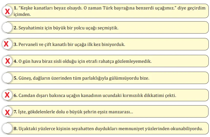 7. Sınıf Türkçe Ders Kitabı Sayfa 34 Cevapları MEB Yayınları