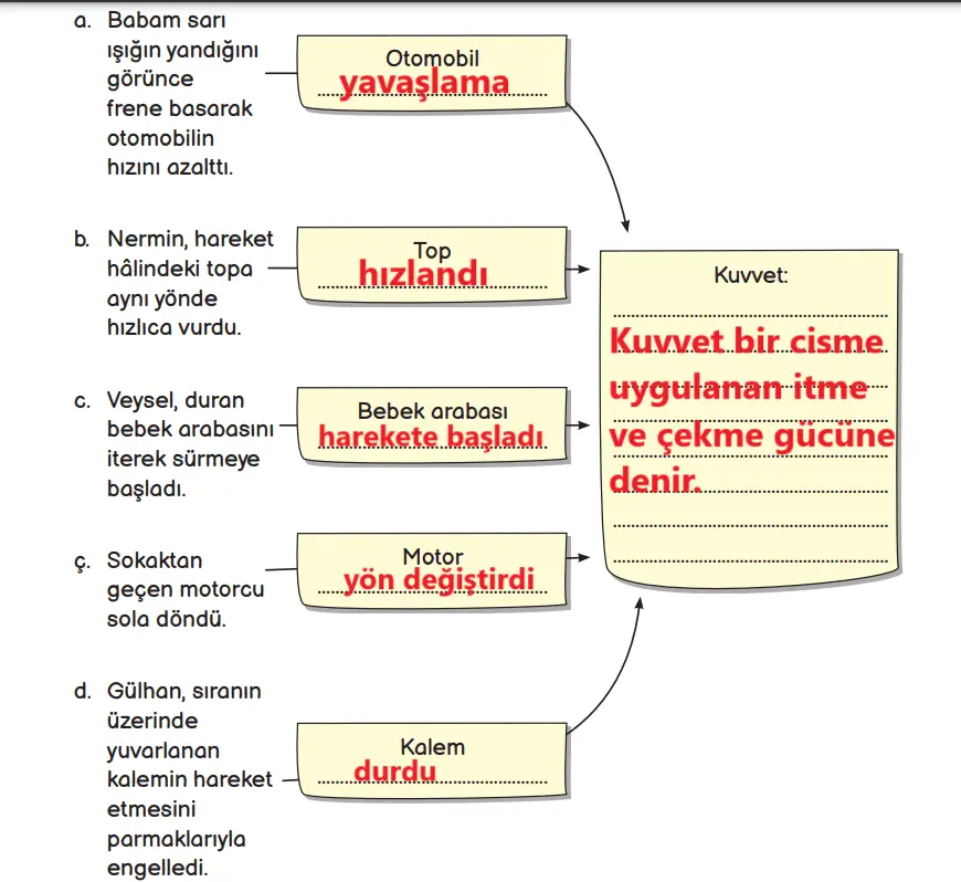 3. Sınıf Fen Bilimleri Ders Kitabı Sayfa 86-87-88-89 Cevapları MEB Yayınları 5 3. Sınıf Fen Bilimleri Ders Kitabı Sayfa 88 Cevapları MEB Yayınları