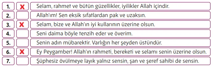 5. Sınıf Din Kültürü Ders Kitabı Sayfa 85-86 Cevapları MEB Yayınları