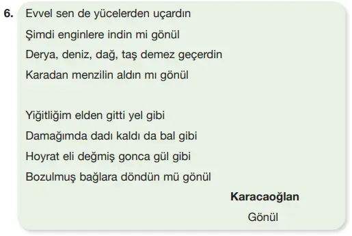 7. Sınıf Türkçe Ders Kitabı Sayfa 103 Cevapları Özgün Yayıncılık
