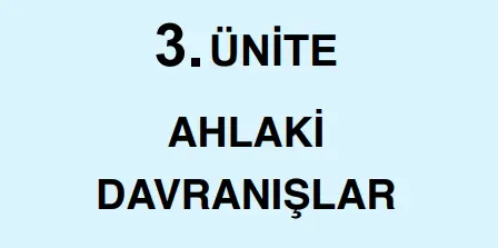 3. Ünitemize Hazırlanalım Cevapları