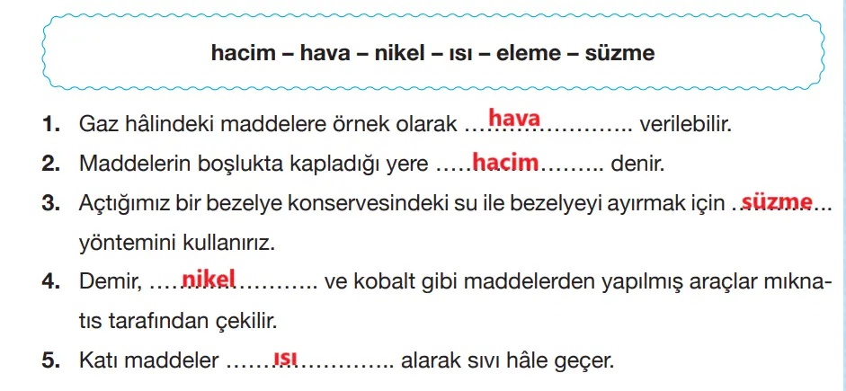 4. Sınıf Fen Bilimleri Ders Kitabı Sayfa 159-160-161-162-163 Cevapları Pasifik Yayınları 2 4. Sınıf Fen Bilimleri Ders Kitabı Sayfa 159 Cevapları Pasifik Yayınları