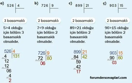 4. Sınıf Matematik Ders Kitabı Sayfa 115-116-117-118 Cevapları MEB Yayınları 3 4. Sınıf Matematik Ders Kitabı Sayfa 116 Cevapları MEB Yayınları