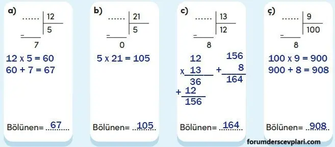 4. Sınıf Matematik Ders Kitabı Sayfa 115-116-117-118 Cevapları MEB Yayınları 4 4. Sınıf Matematik Ders Kitabı Sayfa 116 Cevapları MEB Yayınları1