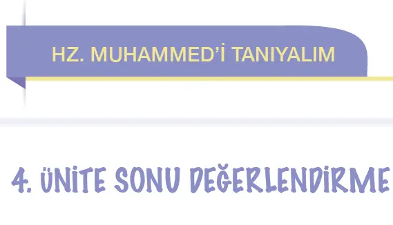 4. Sınıf Din Kültürü Ders Kitabı Sayfa 102-103-104-105 Cevapları MEB Yayınları