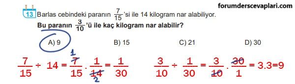 6. Sınıf Matematik Ders Kitabı Sayfa 129 Cevapları MEB Yayınları3