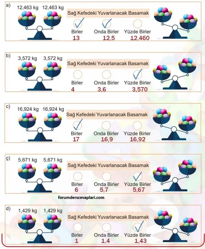 6. Sınıf Matematik Ders Kitabı Sayfa 147 Cevapları MEB Yayınları