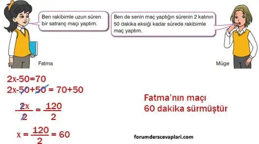 7. Sınıf Matematik Ders Kitabı Sayfa 126-129 Cevapları Edat Yayınları