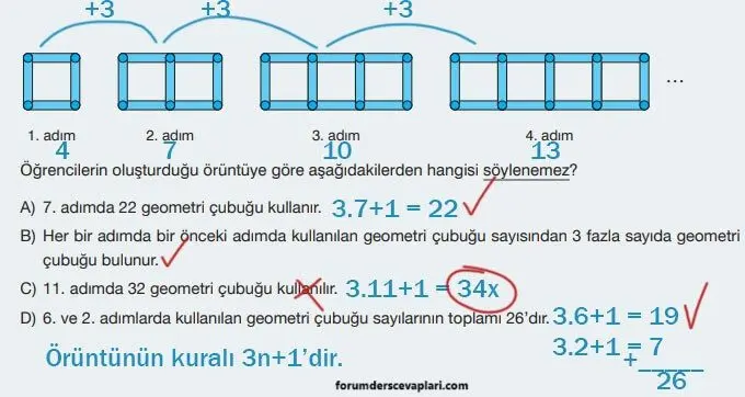 7. Sınıf Matematik Ders Kitabı Sayfa 140-141-142-143-144 Cevapları Edat Yayınları 3 7. Sınıf Matematik Ders Kitabı Sayfa 141 Cevapları Edat Yayınları1