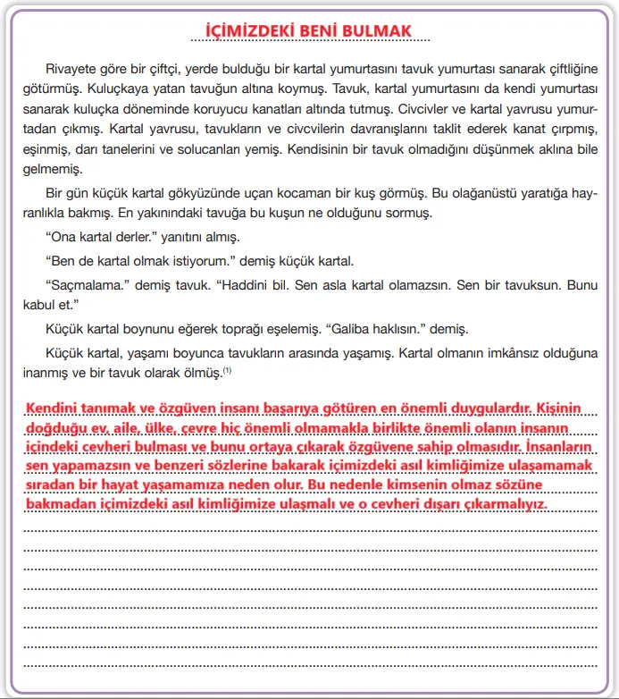 7. Sınıf Türkçe Ders Kitabı Sayfa 152-153-154-155 Cevapları Özgün Yayıncılık 4 7. Sınıf Türkçe Ders Kitabı Sayfa 157 Cevapları Özgün Yayıncılık
