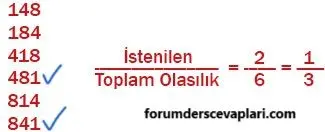8. Sınıf Matematik Ders Kitabı Sayfa 125-127 Cevapları MEB Yayınları 2 8. Sınıf Matematik Ders Kitabı Sayfa 127 Cevapları MEB Yayınları