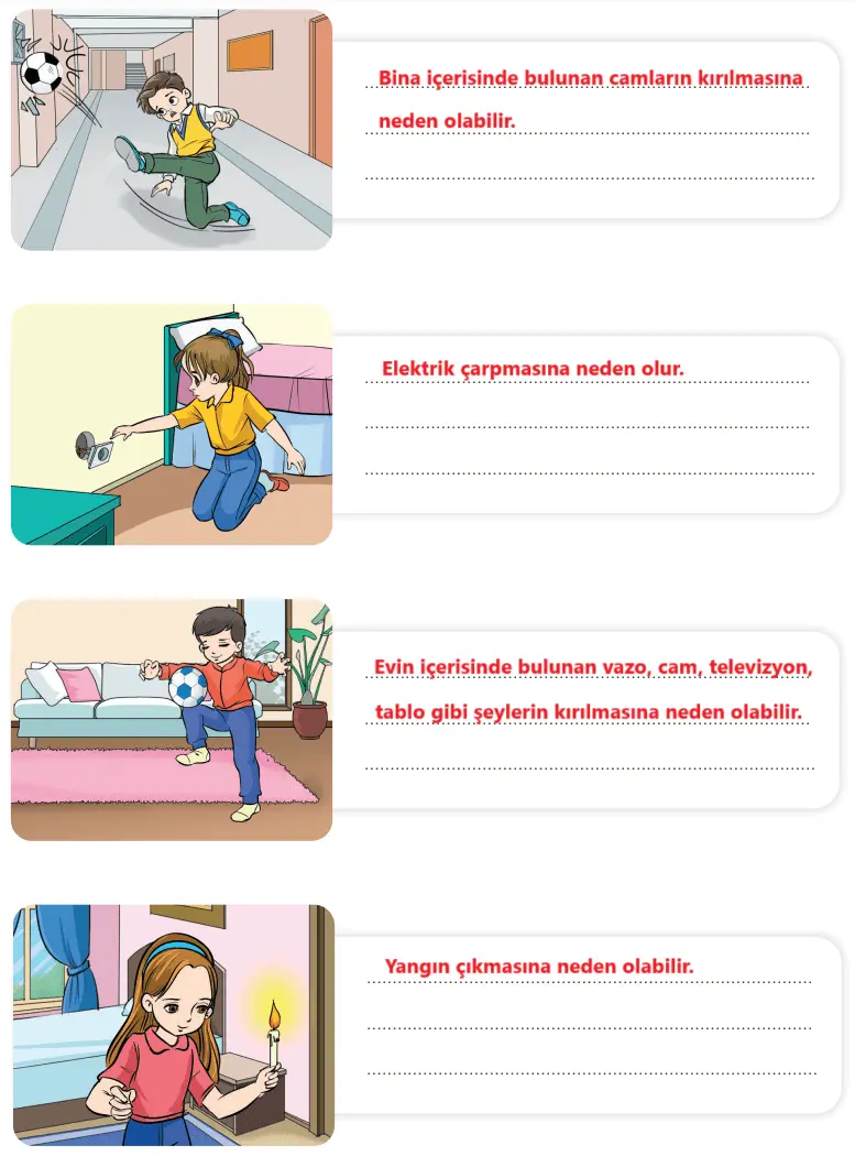 3. Sınıf Hayat Bilgisi Ders Kitabı Sayfa 129 Cevapları SDR İpekyolu Yayıncılık