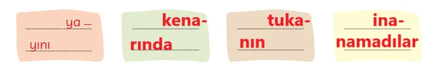 3. Sınıf Türkçe Ders Kitabı Sayfa 234 Cevapları MEB Yayınları