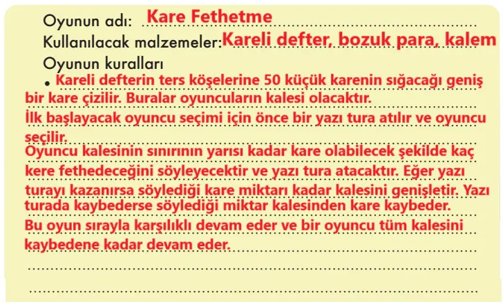 3. Sınıf Türkçe Ders Kitabı Sayfa 240 Cevapları İlke Yayıncılık