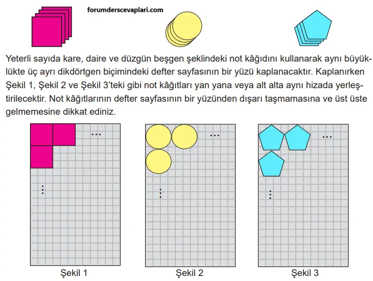 5. Sınıf Matematik Ders Kitabı Sayfa 145-146-147-148-149 Cevapları MEB Yayınları