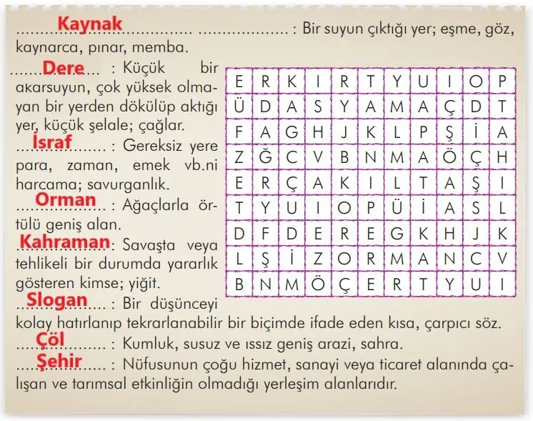 3. Sınıf Türkçe Ders Kitabı Sayfa 282-286-287-288-289-290 Cevapları İlke Yayıncılık