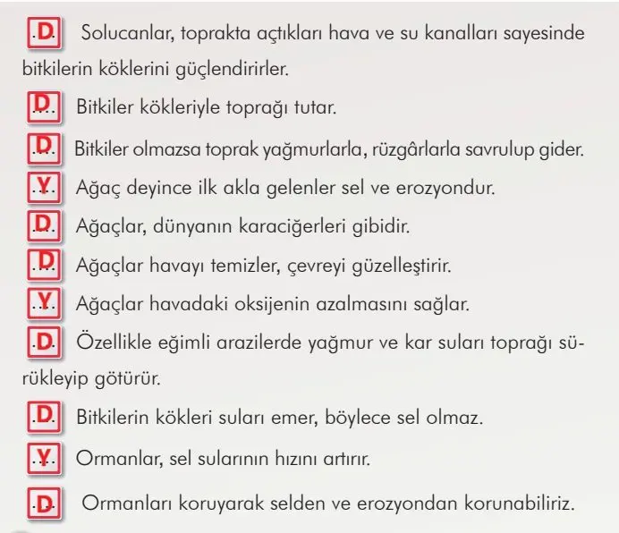 3. Sınıf Türkçe Ders Kitabı Sayfa 291-292-293-294-295-296 Cevapları İlke Yayıncılık