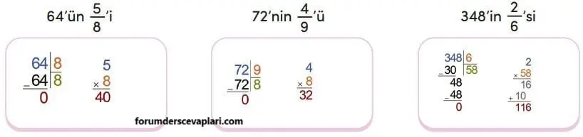 4. Sınıf Matematik Ders Kitabı Sayfa 132 Cevapları MEB Yayınları