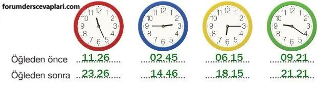 4. Sınıf Matematik Ders Kitabı Sayfa 171-172-176 Cevapları Pasifik Yayınları