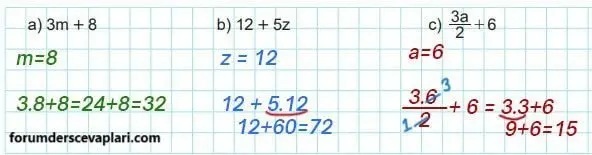 6. Sınıf Matematik Ders Kitabı Sayfa 189 Cevapları MEB Yayınları