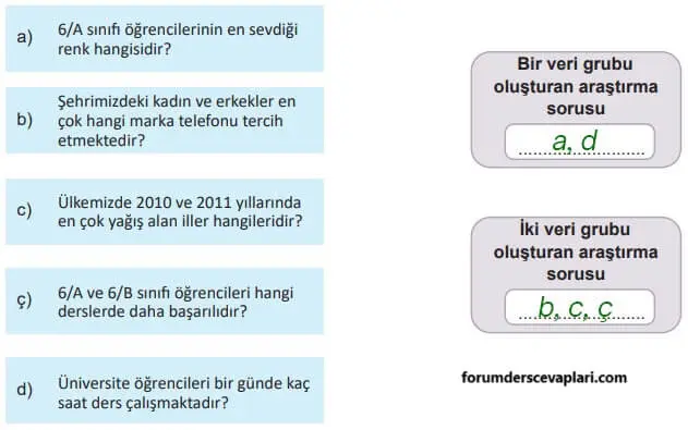 6. Sınıf Matematik Ders Kitabı Sayfa 201-202-203 Cevapları MEB Yayınları 3 6. Sınıf Matematik Ders Kitabı Sayfa 202 Cevapları MEB Yayınları