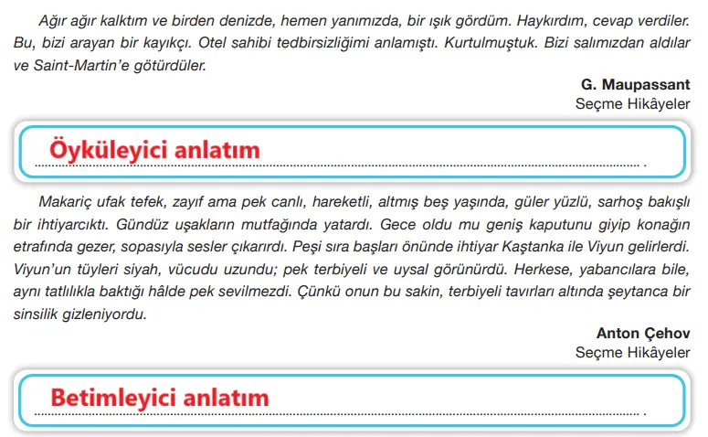 7. Sınıf Türkçe Ders Kitabı Sayfa 202 Cevapları Özgün Yayıncılık1