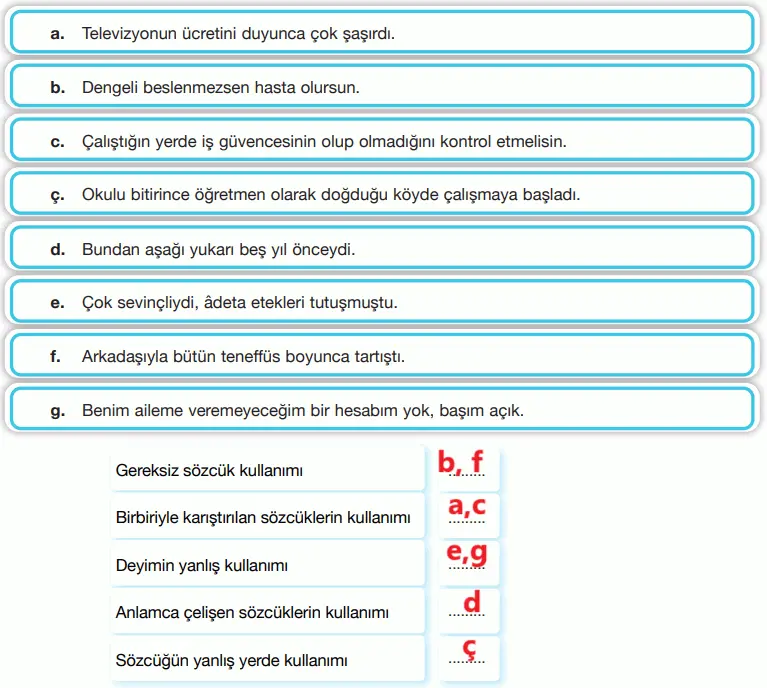 7. Sınıf Türkçe Ders Kitabı Sayfa 220-221-222. Cevapları Özgün Yayıncılık 2 7. Sınıf Türkçe Ders Kitabı Sayfa 223 Cevapları Özgün Yayıncılık