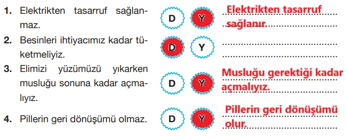 4. Sınıf Fen Bilimleri Ders Kitabı Sayfa 224-225-226-227 Cevapları Pasifik Yayınları