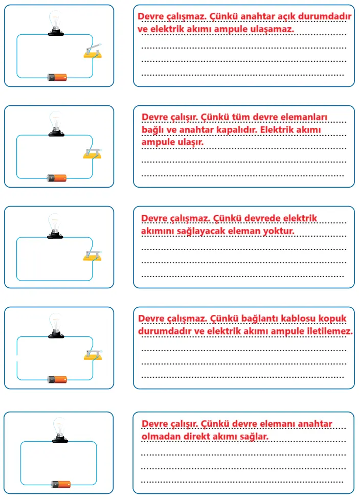 4. Sınıf Fen Bilimleri Ders Kitabı Sayfa 238 Cevapları Pasifik Yayınları