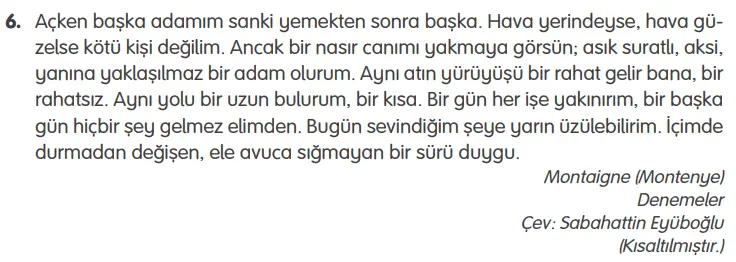 4. Sınıf Türkçe Ders Kitabı Sayfa 259 Cevapları Tuna Yayıncılık2