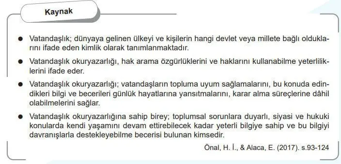 5. Sınıf Sosyal Bilgiler Ders Kitabı Sayfa 24-25-26-27-28 Cevapları 2. Kitap 4 5. Sınıf Sosyal Bilgiler Ders Kitabı Sayfa 26 Cevapları MEB Yayınları