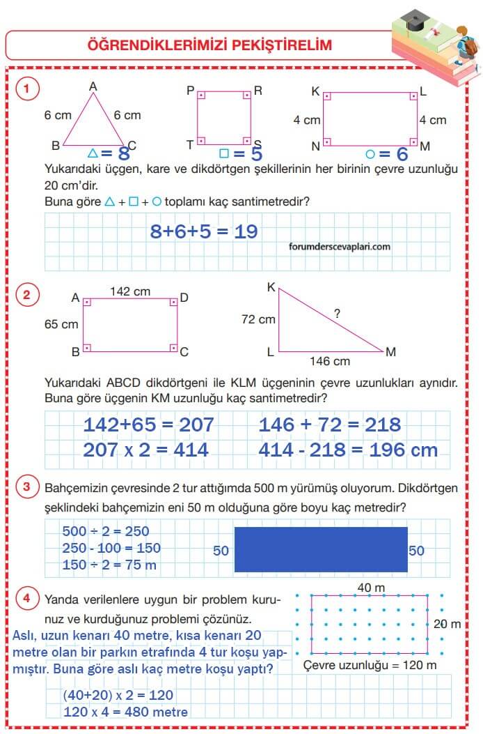 4. Sınıf Matematik Ders Kitabı Sayfa 246 Cevapları Pasifik Yayıncılık