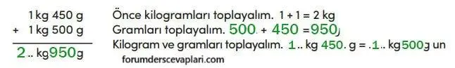 4. Sınıf Matematik Ders Kitabı Sayfa 259-260-261 Cevapları MEB Yayınları