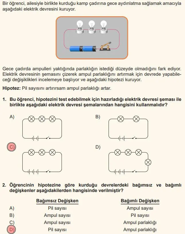 5. Sınıf Fen Bilimleri Ders Kitabı Sayfa 128-129-130 Cevapları 2. Kitap 2 5. Sınıf Fen Bilimleri Ders Kitabı Sayfa 130 Cevapları İkinci Kitap