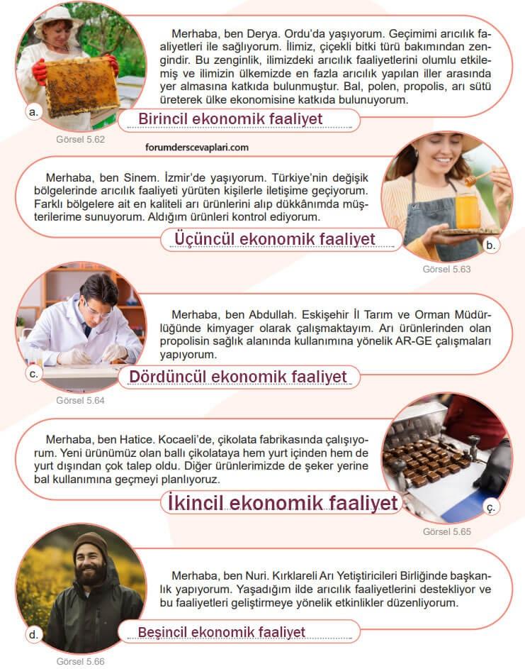 5. Sınıf Sosyal Bilgiler Ders Kitabı Sayfa 115 Cevapları İkinci Kitap