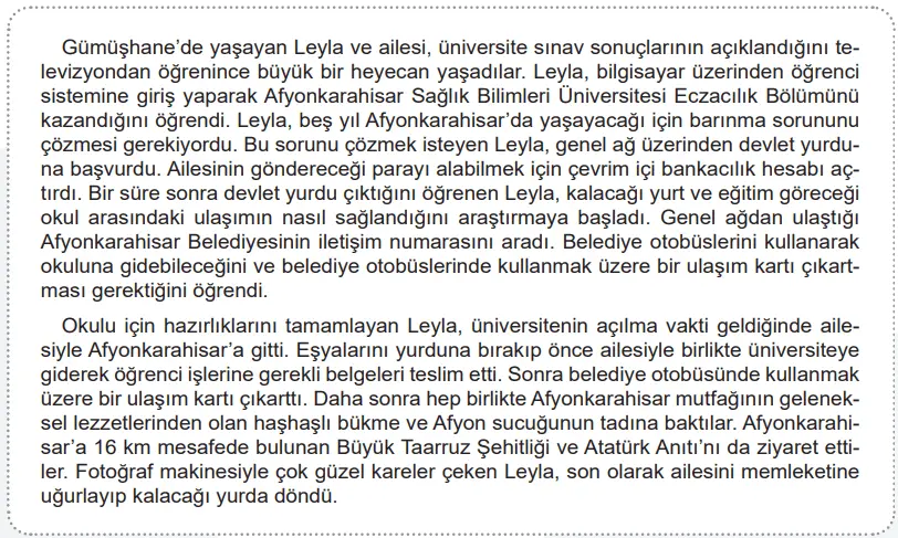 5. Sınıf Sosyal Bilgiler Ders Kitabı Sayfa 144 Cevapları İkinci Kitap