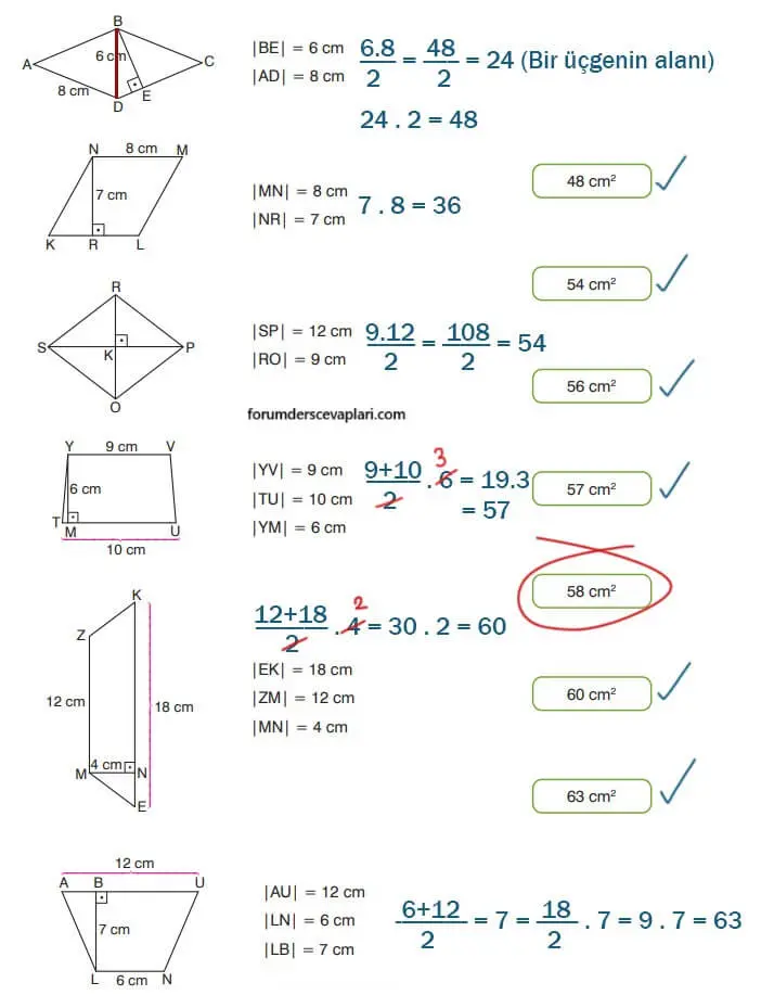 7. Sınıf Matematik Ders Kitabı Sayfa 230-238-239 Cevapları Edat Yayınları 3 7. Sınıf Matematik Ders Kitabı Sayfa 238 Cevapları Edat Yayınları